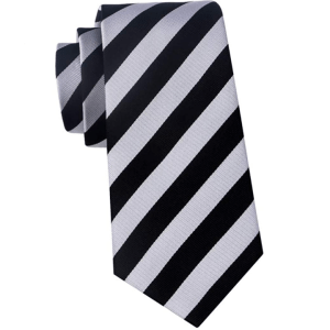 Corbata a rallas con estilo cebra